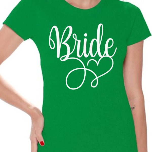 Awkward Styles Bride Shirt Bridesmaid Shirt for Women Bride's Entourage Shirt Bridesmaid Shirt Wedding Gifts Bridal Party Shirt Bachelorette Party Outfit Birde Squad Shirt Gifts for Bridesmaid